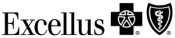 Excellus logo (black and white)